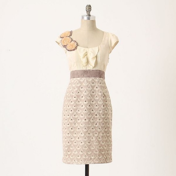 Anthropologie Floreat Babergh Dress sz 6 - Picture 4 of 4